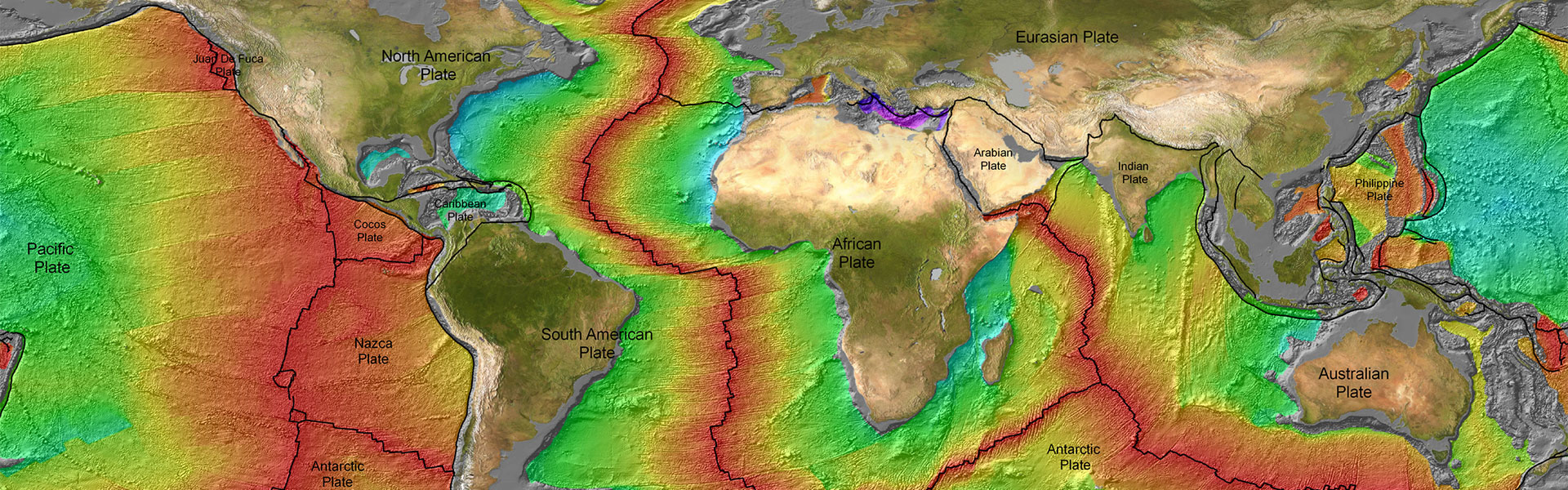 Geophysics map