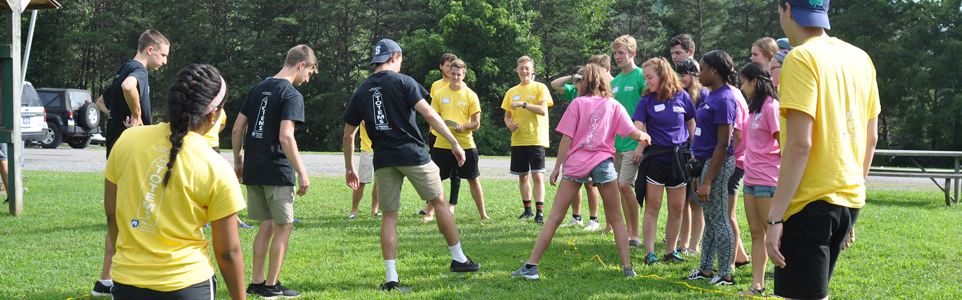 Orientation games at TOTEMS