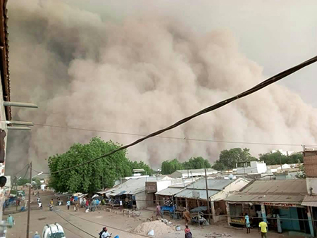 Dust storm