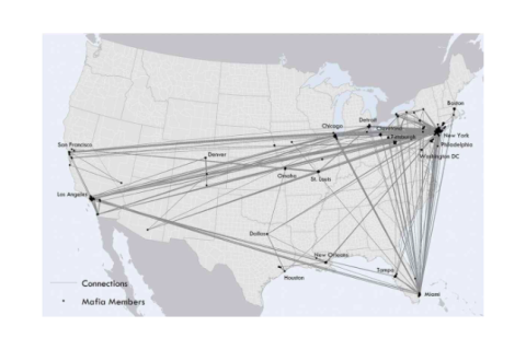 Organized crime networks — or mafia — stretched across the U.S. in the 1960s.