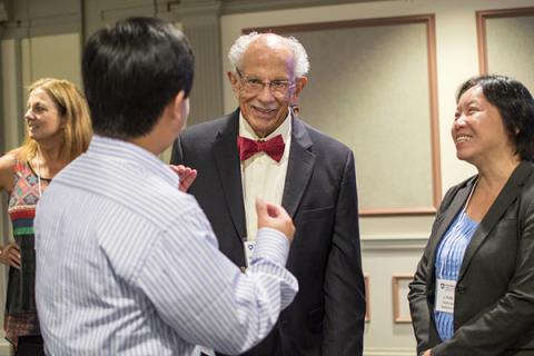 Warren Washington made history at Penn State by becoming the second African-American to earn a doctoral degree in meteorology.