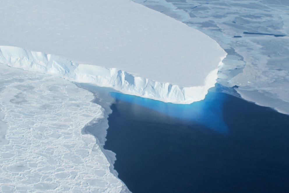 Thwaites Glacier, Antarctica, pictured in 2019