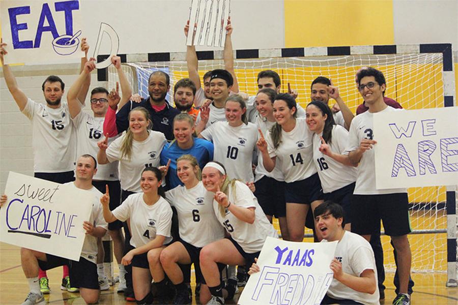 The Penn State women's handball team won the national championship in its first season. 