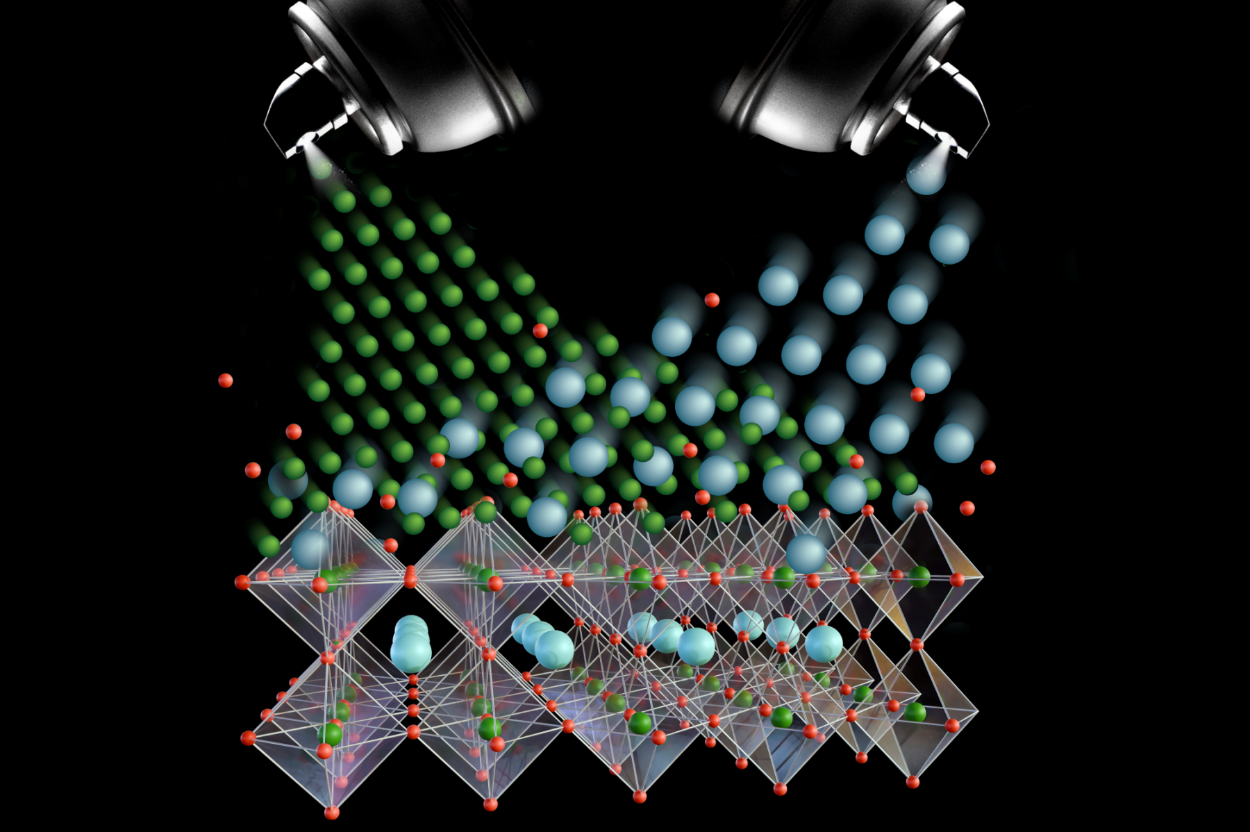 "Atomic spray painting” of potassium niobate, a material commonly used in advanced electronics onto a substrate, could enable the tuning of properties of the resulting thin film, according to a new study. 